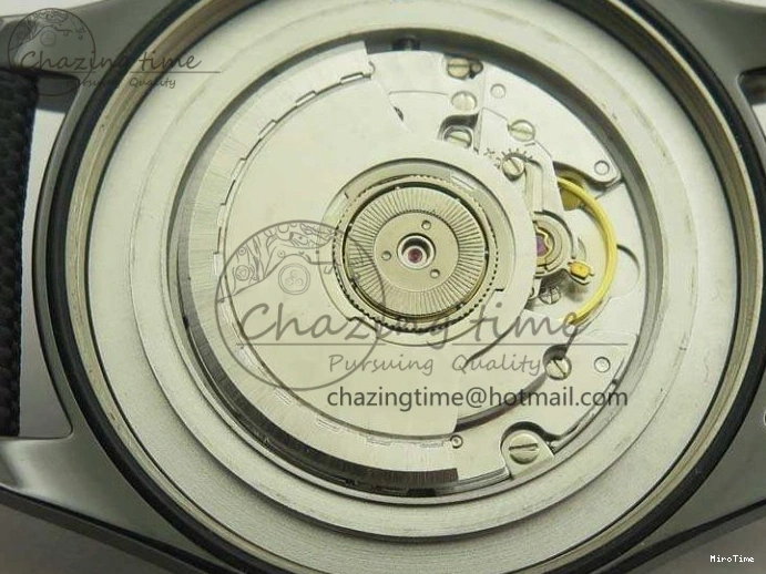 MIROTIME 0409 HighQuality Mark XVIII LAUREUS IW324703 Black Ceramic MKF Best Edition On Black Nylon Strap A 7218